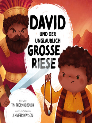 cover image of David und der unglaublich große Riese